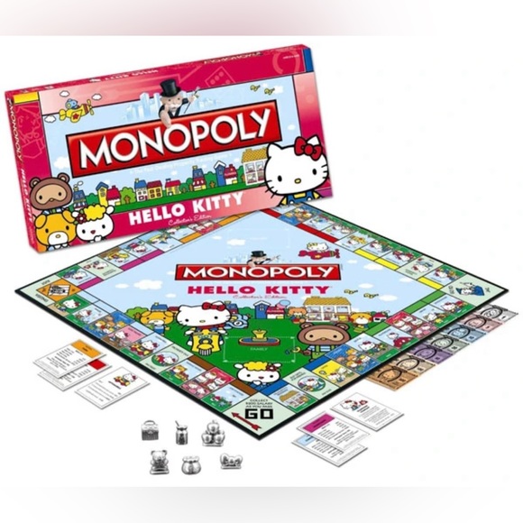 Hello Kitty Collector’s Edition Monopoly Board Game - Picture 6 of 10